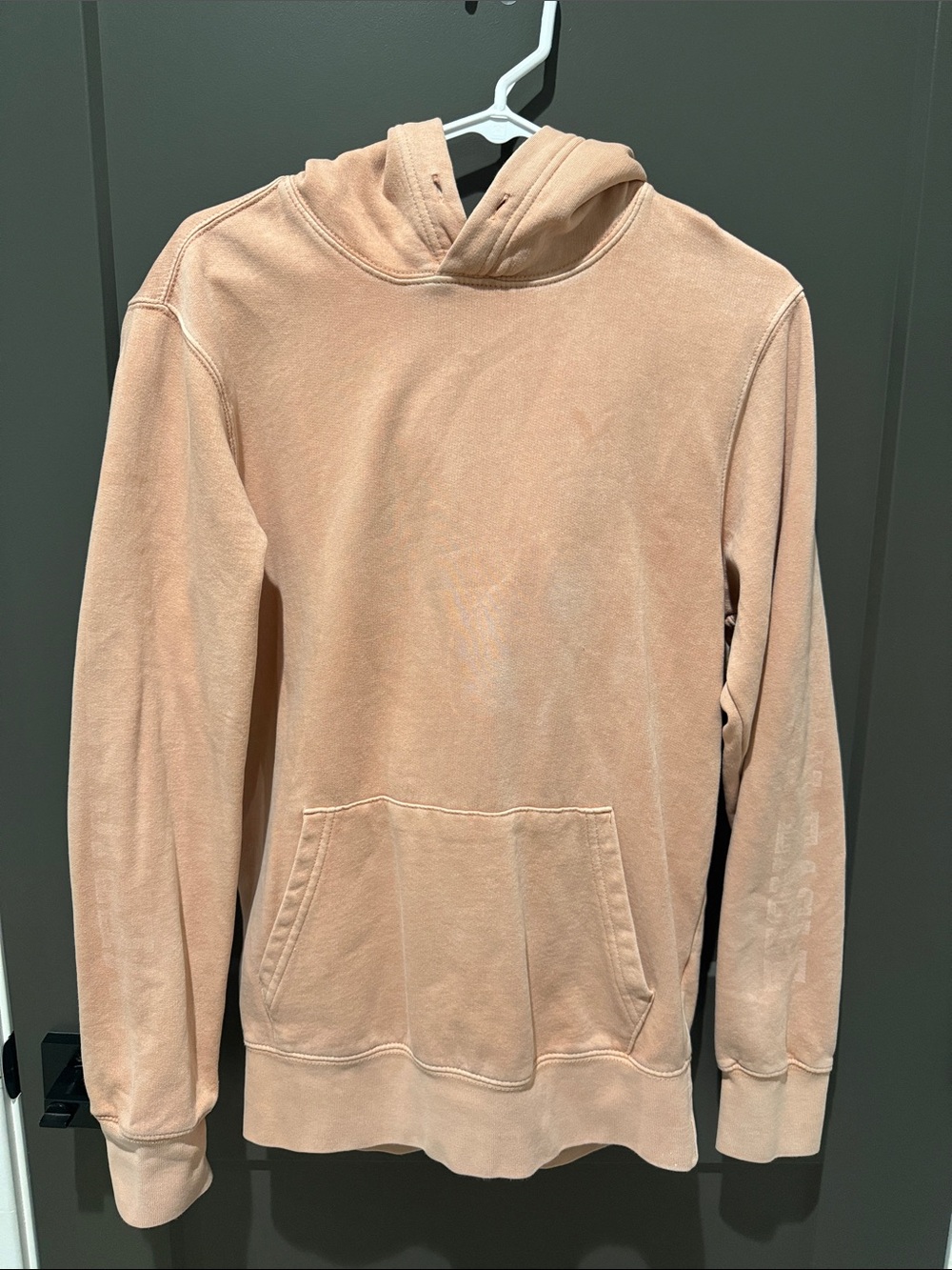 Men's Stonewash Peach American Eagle Hoodie